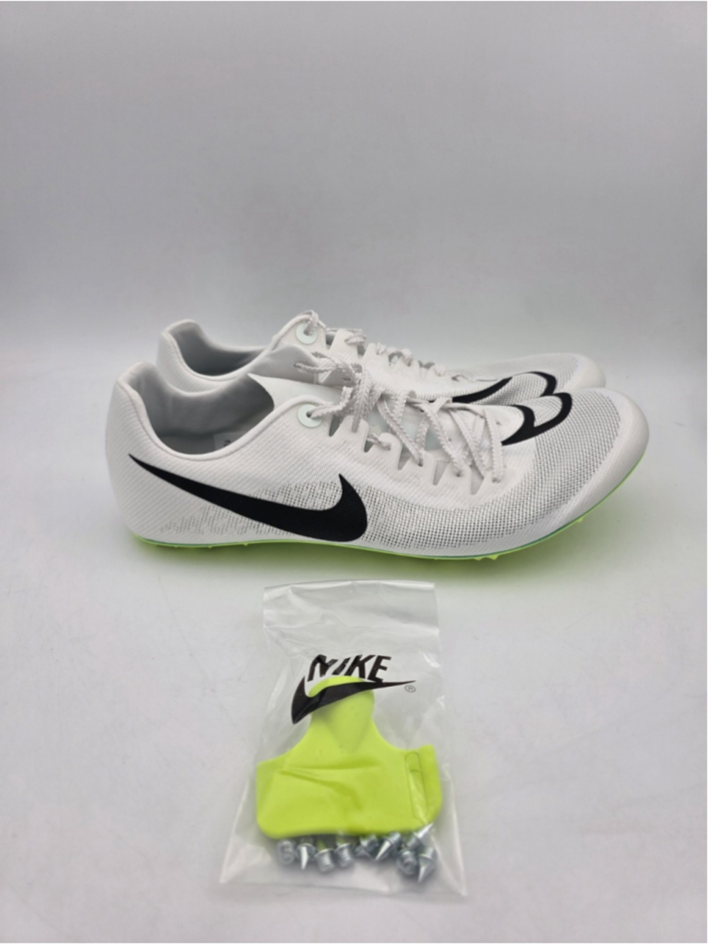 Nike Zoom Ja Fly 4 White Bright Spruce Track Spikes Men’s Size 11.5 DR2741-102